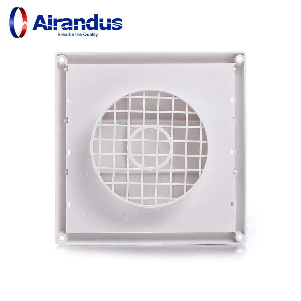 HVAC System Outdoor Wall Custom Filters Ventilation Square Plastic Duct Adjustable Round Return Air Vent