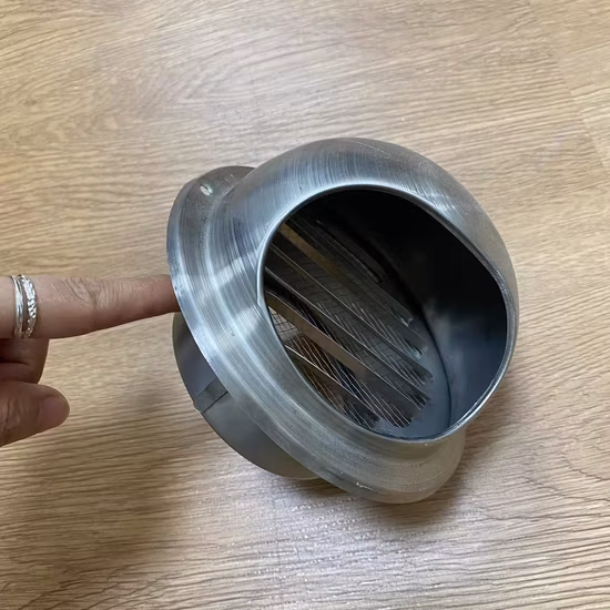 HVAC System Outdoor Weather Louver Round Air Vent Cap