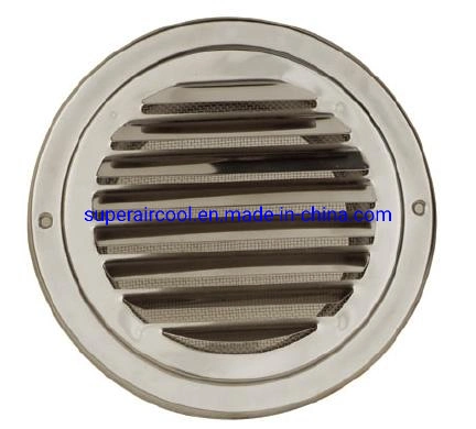 HVAC Stainless Steel Round Air Vent Lourve Diffuser Grille