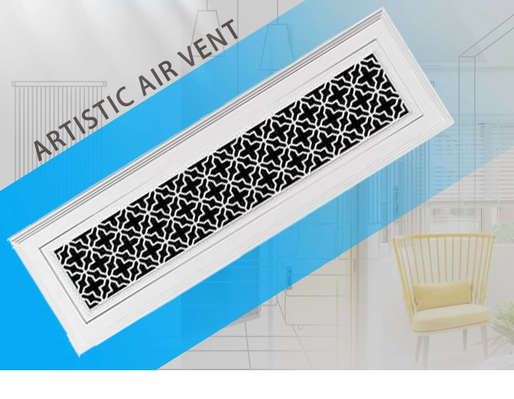 Linear Bar AC Grille Wall Vent Covers with Removable Core Air Vent Outlet for HVAC System Adjustable Air Return Grills