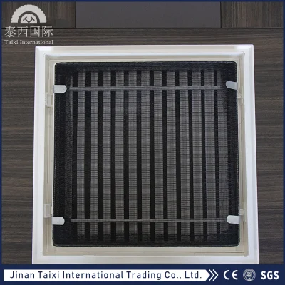 Online Support Square Air Diffuser ABS Plastic Material HAVC Ceiling Air Vent