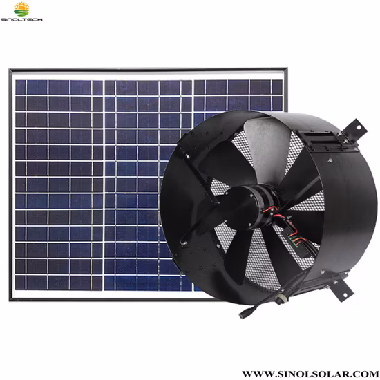 20W 14inch Solar Powered Gable Mounted Vents (SN2015011)