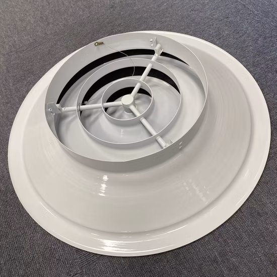 HVAC Systems Exhaust Air Aluminum Circle Air Vent ceiling Round Air Difffuser