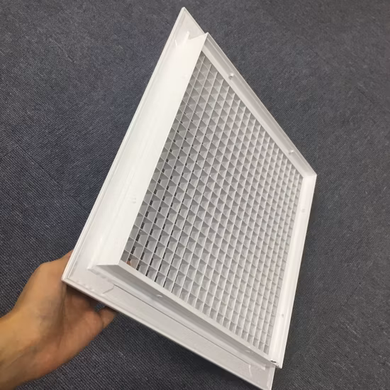 Air Conditioner Air Outlet Ceiling Return Air Vent Square Eggcrate Grille