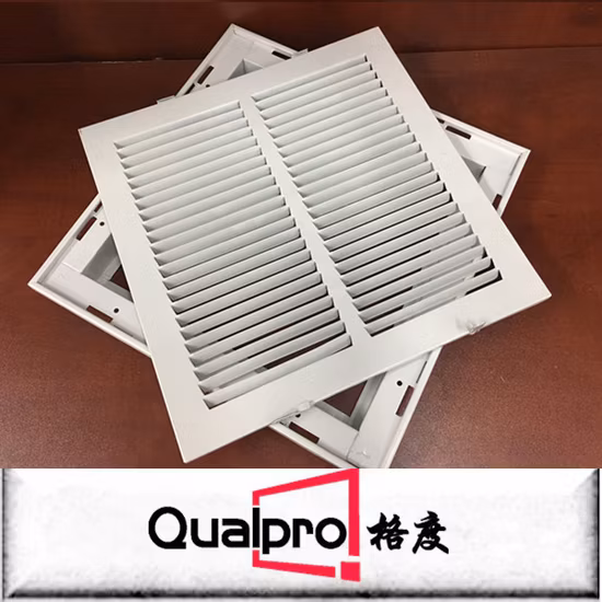 Eg-E White Aluminium Grilles with Filter