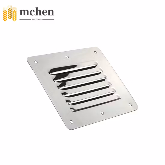 Ventilation Conditioning White Powder Coating Return Louver Air Vent Grill Cover