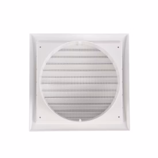 External Vent with Gravity Shutters Size in 100mm