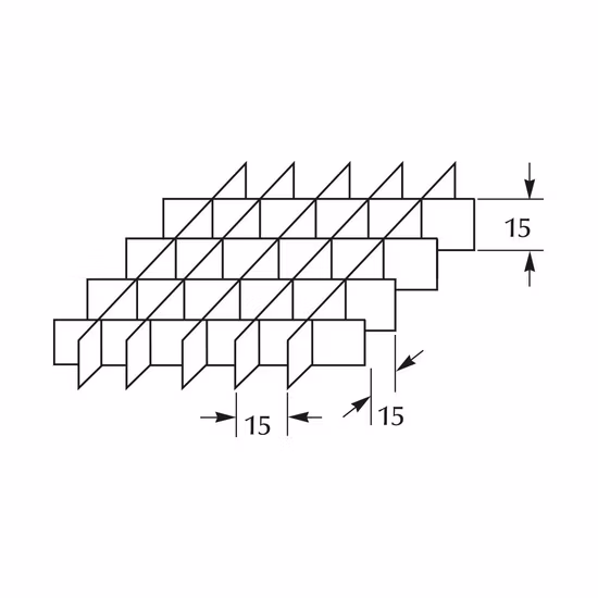 China Factory Price Return Air Egg Crate Core Egg Crate Sheet Diffuser Grille