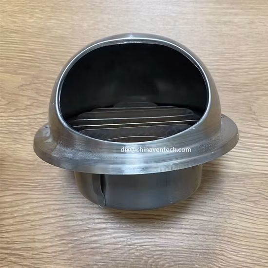 HVAC System Outdoor Weather Louver Round Air Vent Cap