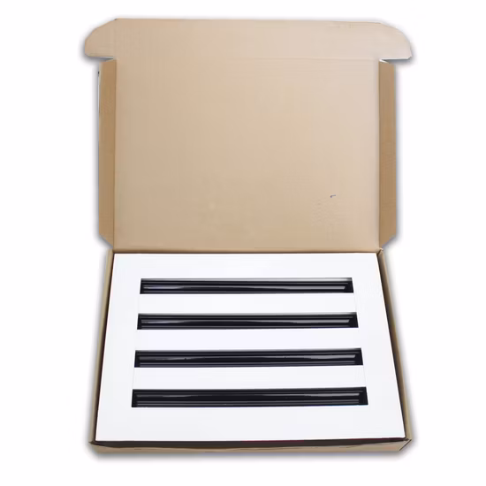 Adjustable Drop-in Wall Heat Modern Brown Stamped Iron Air Conditioning Covers Floor Register Air Vent