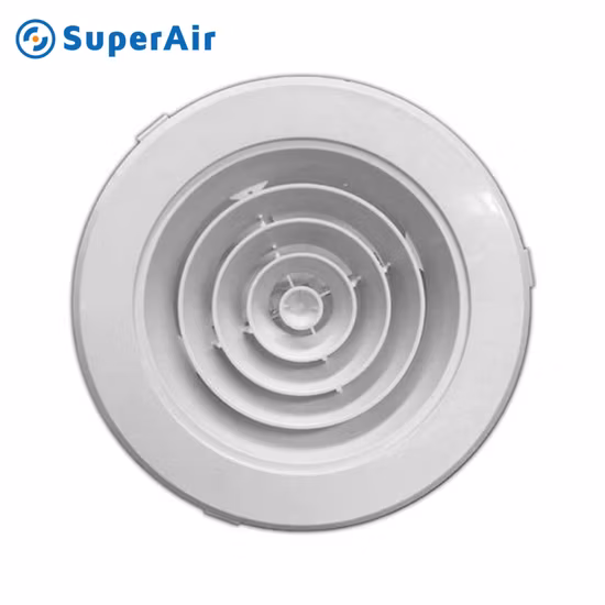 Ventilation ABS Round Grille Diffusercone Diffuser 6